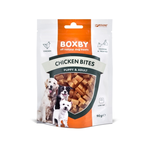 BOXBY kārums suņiem Chicken Bites 90 g