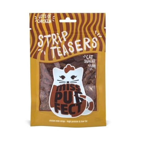 Miss Purfect Strip Teasers barība kaķiem, 45 g