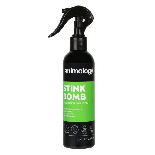 ANIMOLOGY Stink Bomb atsvaidzinošs sprejs suņiem, 250 ml