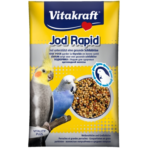 VITAKRAFT Jod Rapid papildbarība pundurpapagaiļiem un papagaiļiem 20g