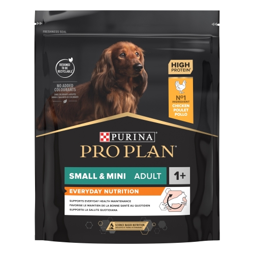 PRO PLAN Adult Small & Mini sausā barība suņiem, vista, 700g