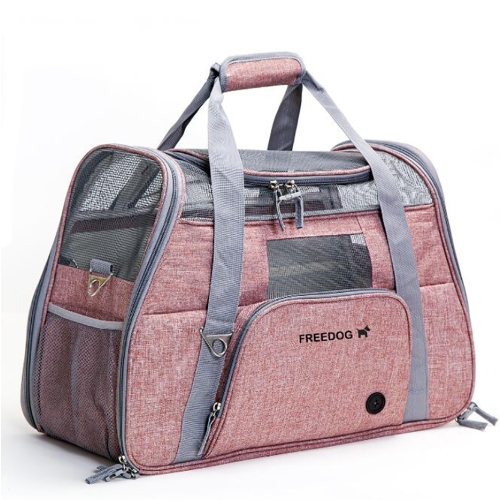 FREEDOG Crossworld transportēšanas soma 51x23x35cm, brūna