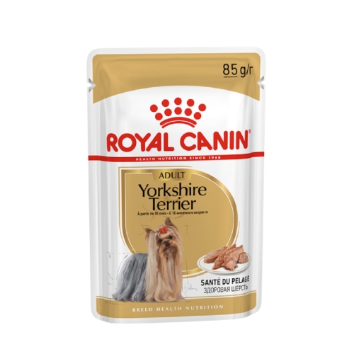 ROYAL CANIN mitrā barība Jorkšīras terjera šķirnes suņiem, 85g