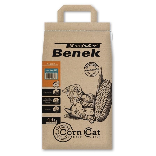 CERTECH Super Benek Natural kukurūzas pakaiši, okeāns, 7 L