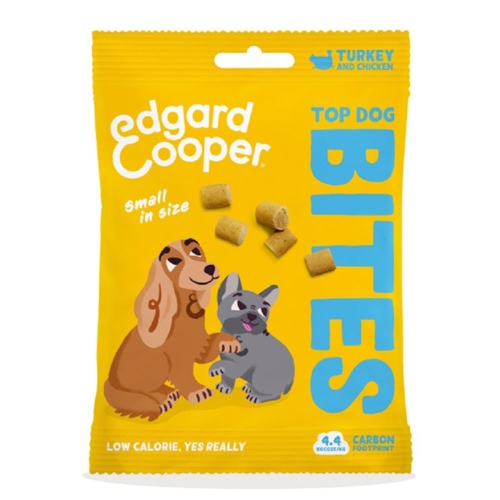 EDGARD COOPER Bites kārumi suņiem tītars/vista, S, 50g