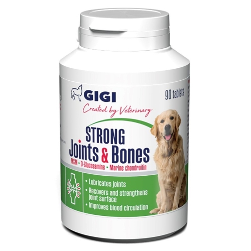 GIGI Joints&Bones Strong papildbarība suņiem N90