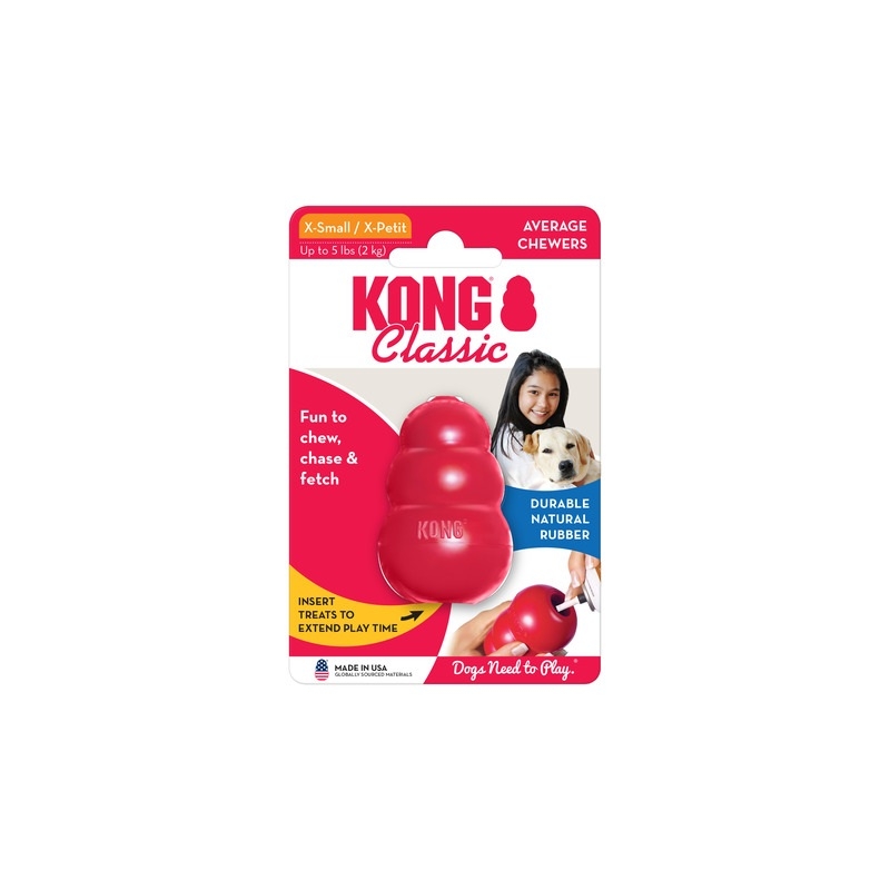 KONG Classic rotaļlieta suņiem, XS