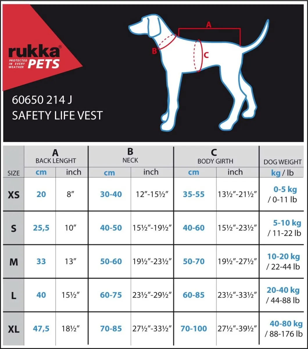 Rukka glābšanas veste L 40cm, oranža - Produkta attēls 5