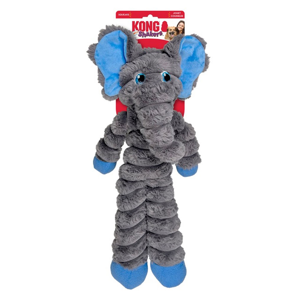 KONG Shakers™ Crumples Elephant rotaļlieta suņiem, XL - Produkta attēls 3