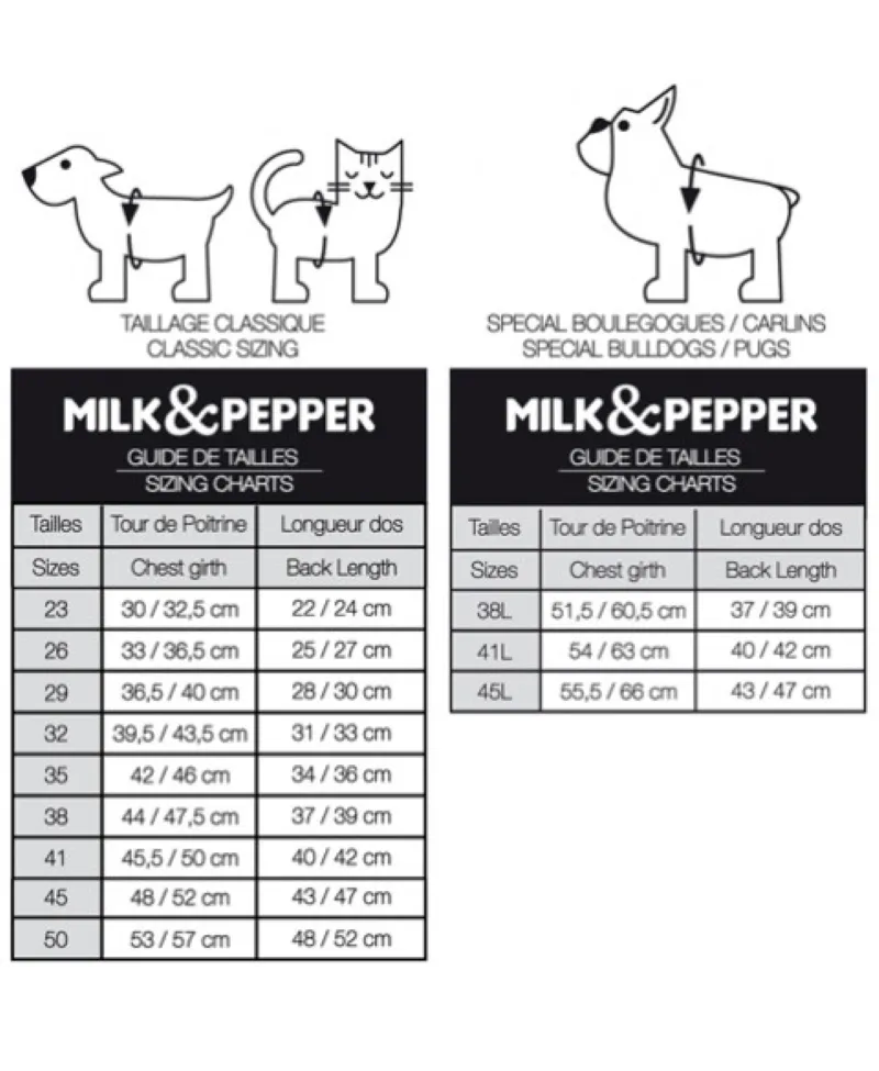 “Milk&Pepper Lyra” džemperis suņiem, s41l, melns - Produkta attēls 3